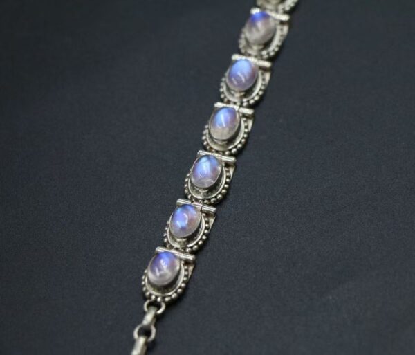 Natural Moonstone Bracelet Bracelet - a guardian gem that enhances memory and energy balance - Image 4