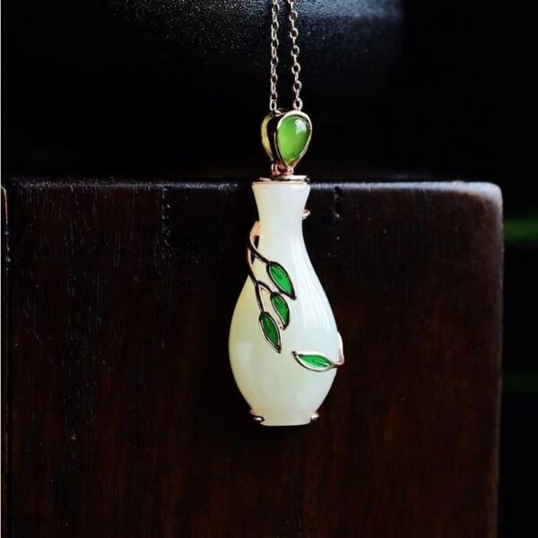 Natural Hetian Jade pendant Necklace - a symbol of peace, health and purification of the mind - Image 4