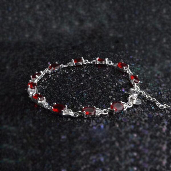 Natural ruby Bracelet Bracelet - Energy guardian to boost confidence and happiness