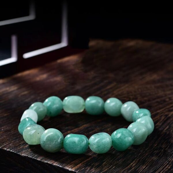 Natural Dongling stone bracelet - energy companion for peace of mind - Image 2