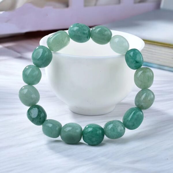 Natural Dongling stone bracelet - energy companion for peace of mind - Image 5