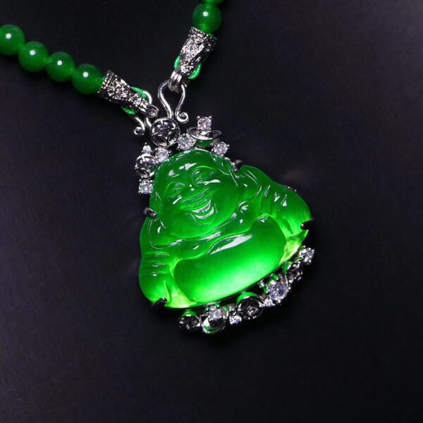 Master Artisans create a pendant necklace for blessing - a treasure for purifying the soul and fortune - Image 3