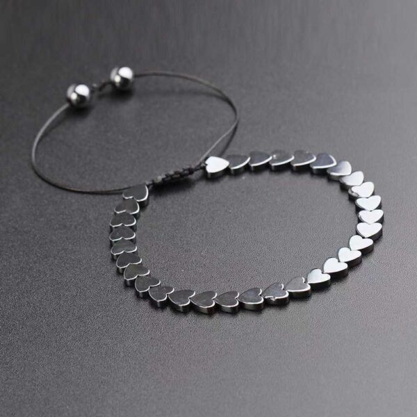 Natural hematite bracelet - a guardian for balancing energy, warding off evil spirits and good fortune - Image 5