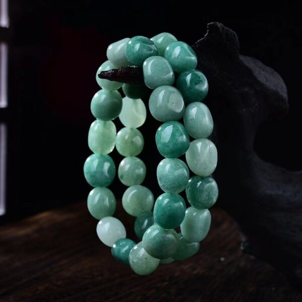 Natural Dongling stone bracelet - energy companion for peace of mind - Image 3