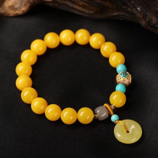 Natural yellow Stone bracelet - make money, career success - Image 3