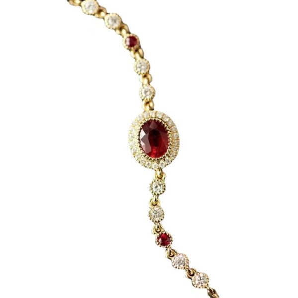 Natural ruby Bracelet Bracelet - a happy guardian that boosts energy and confidence - Image 5