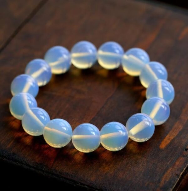 Natural opal bracelet - Calms eyes | Anshen AIDS sleep | peace good luck health - Image 2