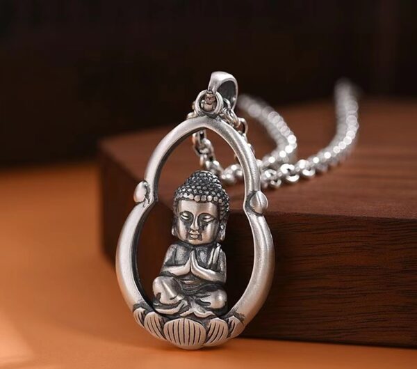 Buddha pendant -- Health and peace, warding off evil spirits, purifying the soul, and attracting wealth