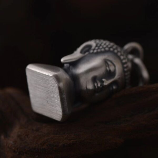 Buddha's head pendant necklace - Health and peace, happiness and good luck - Image 4